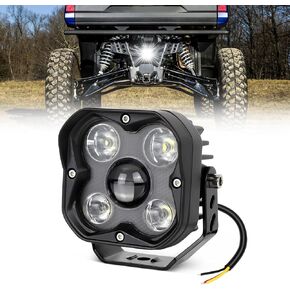 OPP ULITE Led Driving Lights 40W 4inch High Low Brightness Backup Reverse Light Rear Led Work Light Bar for Ranger Motorcycle Pickup Truck ATV UTV SUV Boat, 1PC Pack