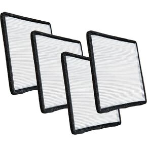 Cabin Filter Compatible with Kenworth T660 T680 T800 T880 Peterbilt 387 567 579 Replace PA30269 S-9034 F37-1018 (Pack of 4)