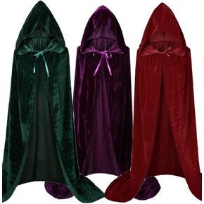 Adult Women Cape Cosplay Costume Halloween Outfit