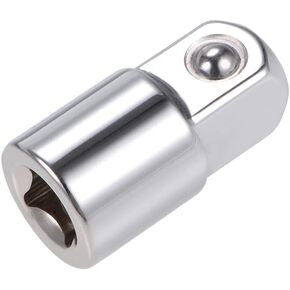 uxcell 1/4 Inch Drive (F) x 3/8 Inch (M) Socket Adapter, Female to Male
