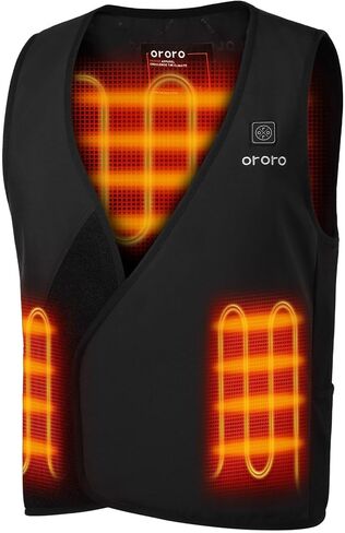 ORORO Adjustable Heated Vest Liner for Men Women, Lightweight Electric Heated Liner Vest with Battery in Kuwait