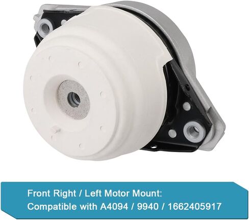 JDMON 3Pcs Engine Motor Transmission Mount Kit Replacement for Mercedes-Benz GLS450, ML350, ML400, V6 3.0L Compatible with A4094 / 9940 / 1662405917 / A4096 / 9666 / 1662401118 in Kuwait