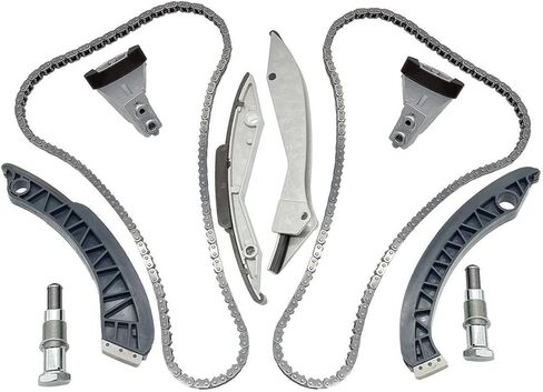 11317504468 مجموعة سلسلة توقيت المحرك يصلح ل 550i 645ci 650ci 735i 740i 745i 750i X5 4.8L أجزاء محرك ما بعد البيع in Kuwait