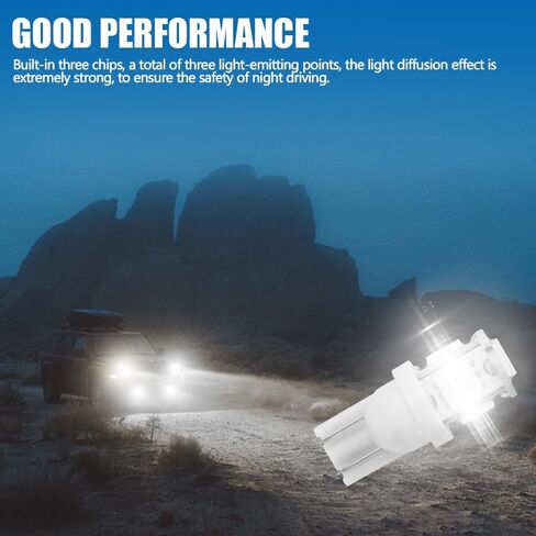 10PCS Car Interior LED Light Bulb, T10 5050 5SMD LED Car Bulb Kit, Super Bright Automotive Led Replacement Bulbs for Car Interior Dome Map Door Light License Plate Light DC 12V (Red) in Saudi Arabia