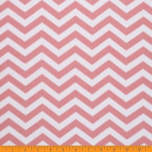Mook Fabrics Flannel PRT Chevron, Blush 15 Yard Bolt in Kuwait