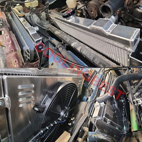 Aluminum Radiator Replacement for 1979-1993 Dodge CB300 D100 D150 D200 D250 D300 D350 Ramcharger RD200 W100 W150 W200 W250 W300 W350 V6 V8 3 Row Core Radiators Radiador in Kuwait