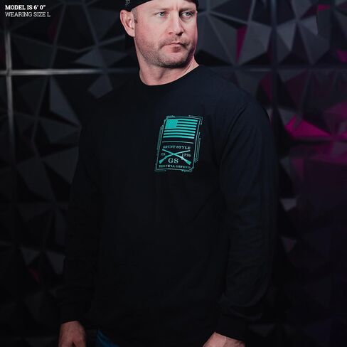 Grunt Style Circuit Skull Men's Long Sleeve T-Shirt in Saudi Arabia