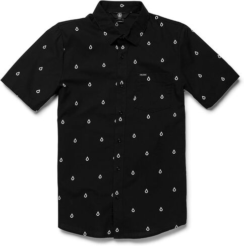 Volcom Men's Patterson Short Sleeve Woven Shirt in Saudi Arabia