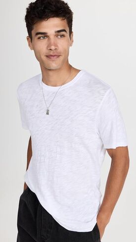 ATM Anthony Thomas Melillo Men's Slub Jersey Short Sleeve Crew in Saudi Arabia