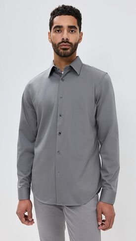 Theory Men's Sylvain Structured Shirt in Saudi Arabia