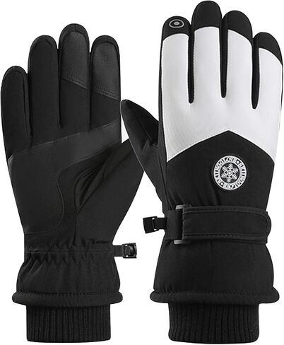RIGWAR Winter Ski Gloves for Women, Waterproof Touch Screen Anti-Slip Cold Weather Gloves for Women in Saudi Arabia