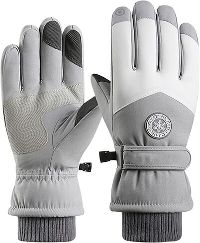 RIGWAR Winter Ski Gloves for Women, Waterproof Touch Screen Anti-Slip Cold Weather Gloves for Women in Saudi Arabia