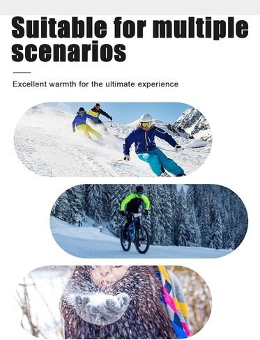 قفازات التزلج الشتوية للنساء من RIGWAR، قفازات مقاومة للماء تعمل باللمس ومضادة للانزلاق للطقس البارد للنساء in Kuwait