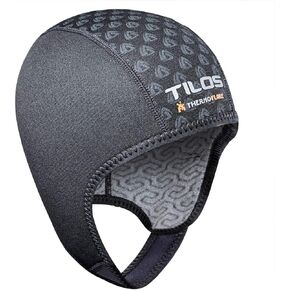 Tilos Thermoflare Eco Friendly Liner 1mm Swim Beanie, Improves Warmth and Comfort for Surfing Diving Kayak Rafting Canoe Snorkel Swimming Cap