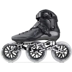 Bont Semi Race III Inline Skates - 2PF Unity 11.8" Frame + Elemental 125mm Wheels + ABEC7 Bearings