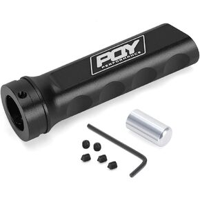Aluminum Handbrake Cover Hand Brake Sleeve Handle Protector Universal Black