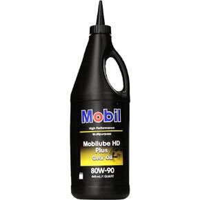 Mobilube HD Plus 80w90, Gear Oil, 1 qt.