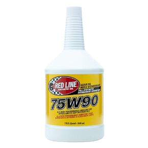 Red Line Oil 75W90 Gear Oil- Pack of 4 Quarts
