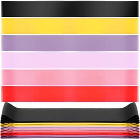 24 Pcs Chair Bands for Kids Colorful ADHD Tools for Kids Fidget Band Chair Rubber Band Stretchy Resistance Fidget Bands for Kids Chairs Students ADHD Sensory (Elegant Colors,Mixed Sizes)