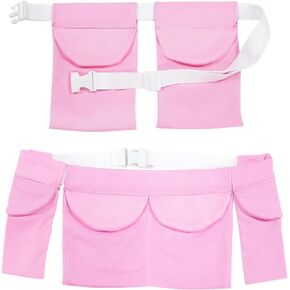 BRMDT Mastectomy Drain Holder Adjustable Tummy Tuck Surgery Drain Pouches with Shower Bag for Post-Surgery Care Mastectomy Breast Reconstruction and Reduction Recovery Support (Pink)