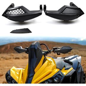 SAUTVS Handguards Protector Wind Deflector for Can Am Outlander 13-24, Handlebar Guard Air Deflector Hand Guards W/Mount Kit for Can-Am Outlander Renegade 2013-2024 Accessories, Replace# 715001706