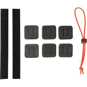 Vincita Handlebar Bag Foam Spacer Kit - Made from High-Density Foam - 9-Piece Kit Include 6 Foam Spacers, 2 Straps, and 1 Adjustable Elastic Strap - Bikepacking and Cycling Accessories