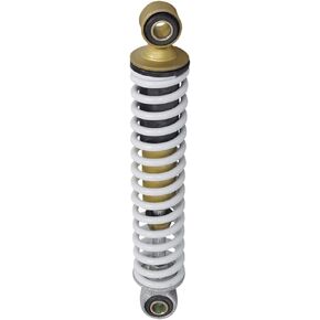 AlveyTech Rear Shock for Coleman KT196, Essential Coleman KT196 Parts for Serious Go-Kart Enthusiasts, White & Gold Sleek Durable Design, Replacement Go Kart Shocks in Kuwait