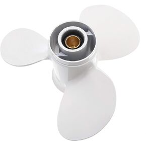 WLFINKMO Boat Outboard Moto Propeller 9 7/8 x 11 1/4-F for Yamaha F25 20HP 25HP 30HP Motor Engines 20-30 HP Replace 664-45947-01-EL