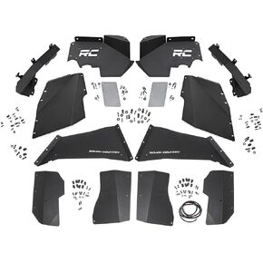 Rough Country Front & Rear Inner Fenders for 2007-2018 Jeep Wrangler JK - 10511