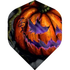 Designa Halloween Pumpkin King Horror Show Dart Flights (3 Sets - 9 Flights)