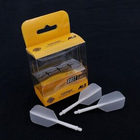 CUESOUL Rost AK5 Integrated Dart Shaft and Flights Transparent Color-S/M/L
