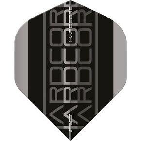 RED DRAGON Hardcore Radical Dart Flights - 4 Sets Per Pack (12 Dart Flights in Total)
