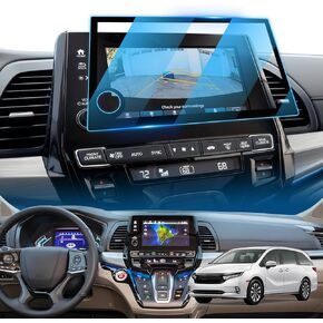 LFOTPP 2023 2024 Odyssey Screen Protector for 8 In Glass [2018-2024 EX/EX-L/Sport/Touring/Elite] Infotainment CenterTouch Protector 2018-2024 Odyssey Accessories Anti-Scratches HD High Sensitivity