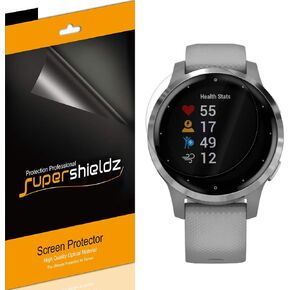 Supershieldz (6 Pack) Designed for Garmin Vivoactive 4S (40mm) Screen Protector, High Definition Clear Shield (TPU)
