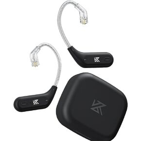 KZ AZ09 PRO بلوتوث 5.2 ترقية كابل محول لاسلكي كابل KZ استبدال كابل لـ iem KZ ZS10 PRO/ZSN Pro X/ZSN PRO/EDX PRO/DQS/AS16/PR2/zex pro/CRA/C10/C12 سماعات أذن (C PIN، أسود)
