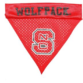 Pet Goods NCAA NC State Wolfpack Collar Bandana, One Size
