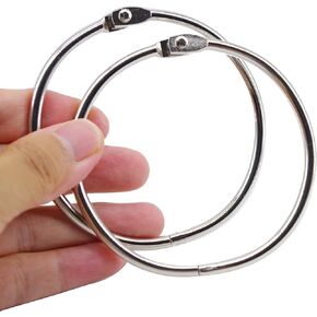 3 Inch Loose Leaf Binder Rings Extra Large Metal Rings 12 PCS