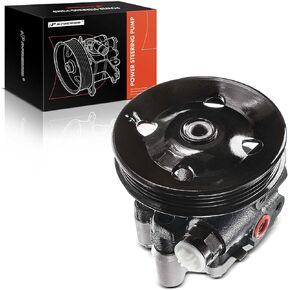 A-Premium Power Steering Pump, with Pulley, Compatible with Toyota Sienna 2004 2005 2006, 3.3L Gas, Replace # AA1215362, 36P0790