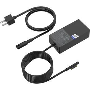 Surface Pro Charger Surface Laptop Charger 65W,for Microsoft Surface Pro 9/8/7/6/5/4/3/X Surface Go 3/2/1 Surface Laptop 5/4/3/2/1 Surface Book 3/2/1