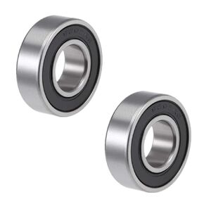Front and Rear Wheel Bearing Set fit Coleman Powersports CT200U, CT200U-EX Trail 200 Mini Bike, Baja MB165 MB200 Mini Bikes Part# GB276-89/6202Z (4, RS)