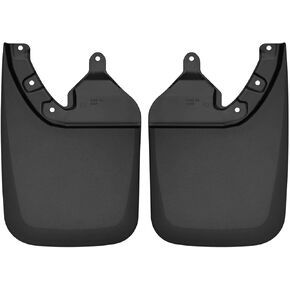 Husky Liners - Front Mud Guards | 2016-2023 Toyota Tacoma with OEM Fender Flares - Black, 2 Pc. | 56941