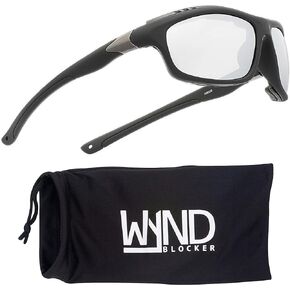 WYND Blocker Airdam Sunglasses Motorcycle Riding, Driving, Fishing, Boating Wrap