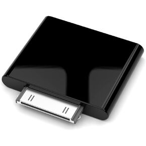 VR-robot 30-Pin Bluetooth Transmitter Compatible with iPod Mini iPod iPod Nano Touch Video, Bluetooth Adaptor (Only for Device Before 2007) (iPod Bluetooth) (Black)