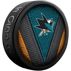 San Jose Sharks Officially Licensed Stitch Design Hockey Puck