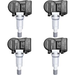 529332M000 TPMS Tire Pressure Sensor, Replacement Fits for Kia & Hyundai, Kia Soul Forte Optima Sorento Hyundai Accent Elantra GT Touring Sonata Tire Pressure Monitoring Sensors, 315MHZ, 4-Pack