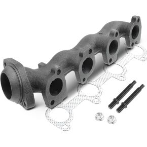 A-Premium Left Exhaust Manifold with Gasket Kit Compatible with Ford F-150 1999-2003 F-250 1999 F-150 Heritage 2004 Expedition 1999-2004 V8 4.6L