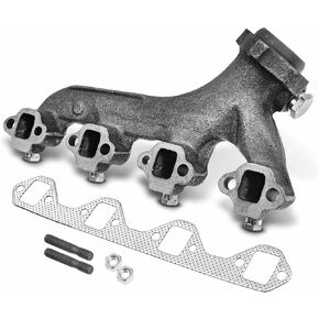 مشعب العادم الأيمن الممتاز متوافق مع Ford F-150 1988-1996 F-250 F-350 1988-1997 E-150 E-250 E-350 Econoline Club Wagon 5.8L in Kuwait