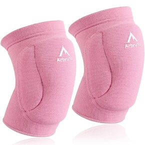 Volleyball Knee Pads for Men Women Boy Girl , Knee Protector Knee Supporter . Knee compression Sleeve with high Protection Cushion for Volleyball ,Running ,House Cleaner , Worker , Weight lifting , Dancer