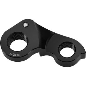 eMagTech Bike Tail Hook K33009 Rear Derailleur Hanger Rear Wheel Mechanical Shift Hook Aluminum Alloy Compatible with Cannondale SystemSix 2019, Black