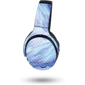 MightySkins Carbon Fiber Skin Compatible with Skullcandy Crusher ANC 2 - Imaginary | Protective, Durable Textured Carbon Fiber Finish | Easy to Apply, Remove, and Change Style